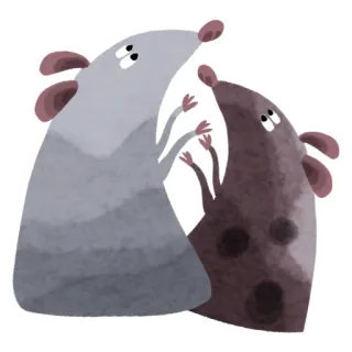 Да, я крыса ||| @rsvt_art telegram stickers