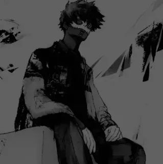 ▪️ 62731d0d Dabi My Hero Academia Anime, Manga, Dabi, My Hero Academia, Vilain, Personnage telegram sticker