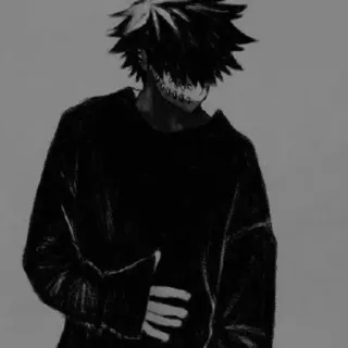 ▪️ af97df1d Dabi My Hero Academia Dabi, My Hero Academia, Anime, Vilain, Fanart telegram sticker