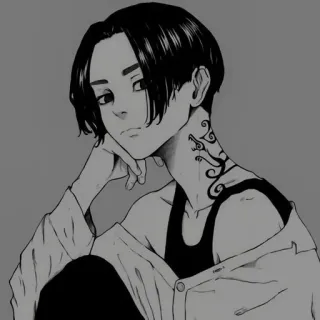 ➖ 4e9811ac Anime, Manga, Personaggio, Arte, Ritratto telegram sticker