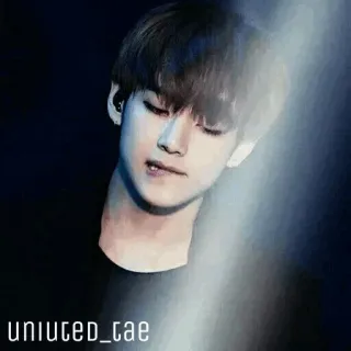 ☁ 06d50309 uniuted_tae kpop, music, fanart, portrait, idol, singer whatsapp sticker