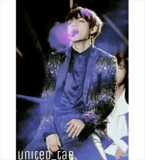 🦄 291c43ec united_tae K-pop, singer, music, performance, BTS whatsapp sticker