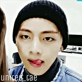 🦄 a79384b0 united_tae kpop, idol, singer, entertainment, asian, person, celebrity whatsapp sticker