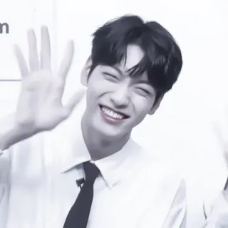 🫐 bf283e52 persona, hombre, sonrisa, saludo telegram sticker