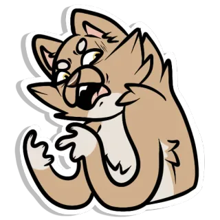 💥 da30f512 kucing, hewan, stiker, kartun, lucu, meme telegram sticker