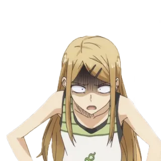 😡 03ab6181 アニメ, ショック, 女性, 漫画, 女の子 telegram sticker