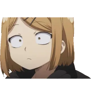 😶 931b4e15 アニメ, 漫画, 女性, 驚き, 衝撃, 表情, ポートレート telegram sticker