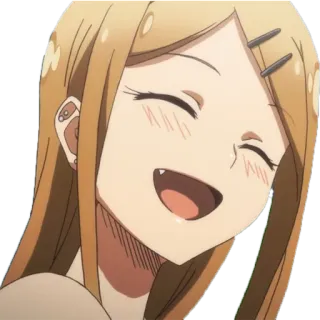 😸 ffc3fe7c アニメ, 女の子, 笑顔, 幸せ, 漫画 telegram sticker