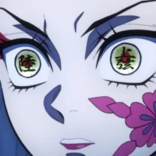 🕊 6174b4ec Rui Demon Slayer Anime, Demon Slayer, Rui, Occhi, Demone telegram sticker