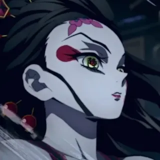 🕊 76dbcc40 Daki Demon Slayer Anime, Demone, Donna, Personaggio, Daki, Demon Slayer telegram sticker