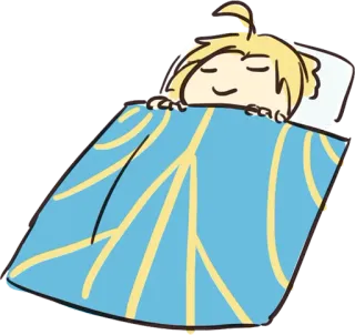 😌 3ae873f9 睡眠, 毛布, 漫画, 眠い, 昼寝, 休憩 telegram sticker