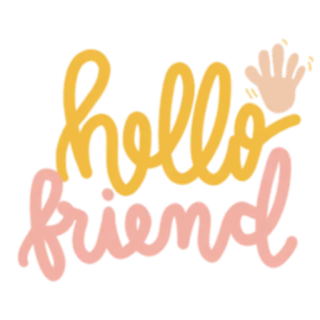 ✋ 434ab150 Hello Friend 인사, 안녕하세요, 친구, 우정, 긍정적, 친절한 telegram sticker