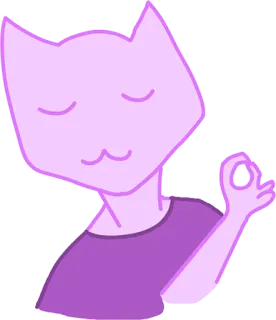 👌 0656632f 고양이, OK 제스처, 손 제스처, 심볼, 불쾌한 제스처 telegram sticker