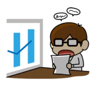 📈 3ad5ca18 graphique, entreprise, stressé, bureau, souci, diagramme telegram sticker