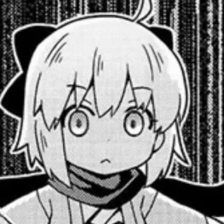 😱 4526f37a Anime, Manga, Cartone animato, Ragazza, Carino, Illustrazione, Disegno telegram sticker