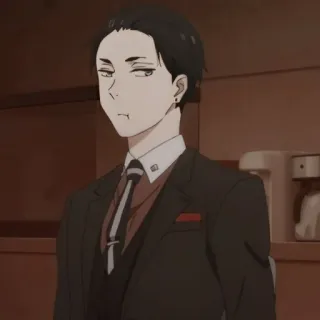 💸 3e49c881 Loid Forger Spy x Family Anime, Spy x Family, Personnage, Loid Forger, Dessin animé telegram sticker