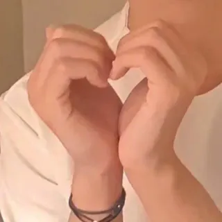 🤍 45c4ed40 Hände, Geste, Finger, Handgelenk, Haut, Körperteil telegram sticker