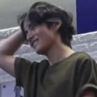 😄 508a0a97 Person, Mann, Männlich, Lächeln, Haare, Kopf telegram sticker