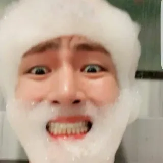 😬 f36f406f Person, Seifenblasen, Bad, Gesicht telegram sticker