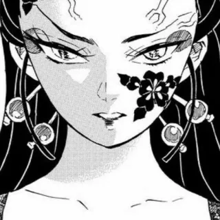 💄 1ed25473 Daki Demon Slayer Anime, Manga, Demonio, Daki, Kimetsu no Yaiba, Arte whatsapp sticker