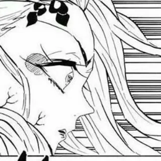 💄 b765416d Daki Demon Slayer Anime, Manga, Demonio, Asesino, Personaje, Daki whatsapp sticker