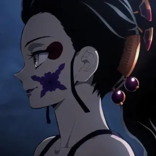 🏮 d92bbf44 Daki Demon Slayer อนิเมะ, ปีศาจ, ผู้หญิง, ดาคิ, ดาบพิฆาตอสูร, ตัวละคร telegram sticker