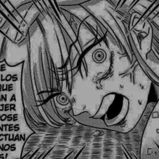 🎵 2e5f7a83 E LOS QUE AN A JER OSE TES ACTUAN NOS! Anime, Manga, Krzyk, Wyraz, Zszokowany whatsapp sticker