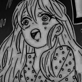 🎵 eda9aeb8 Anime, Manga, Zszokowany, Wyraz twarzy, Kreskówka whatsapp sticker