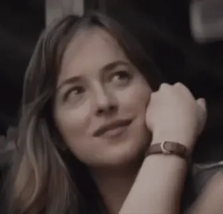 🍦 474a1031 donna, persona, ritratto, Dakota Johnson, attrice whatsapp sticker