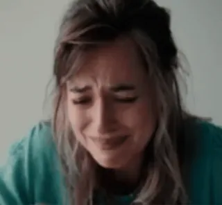 🍦 53fb0415 piangere, triste, emozione, donna, angosciata whatsapp sticker