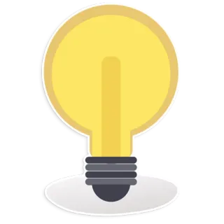 Мне до лампочки @geradesign telegram stickers