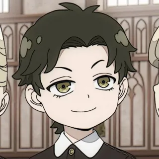 🌄 0efd1a44 Damian Desmond Spy x Family Anime, Damian Desmond, Spy x Family, Dibujos animados, Niño telegram sticker