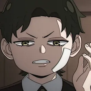 🌄 ab1084e3 Damian Desmond Spy x Family Anime, Damian Desmond, Spy x Family, Sticker, Personaje, Manga, Niño telegram sticker