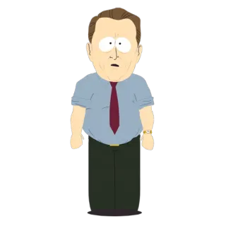 😑 0711959f Mr. Mackey South Park Kreskówka, South Park, Mr. Mackey telegram sticker