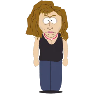 🎤 6ff60c24 kreskówka, kobieta, postać, dorosły telegram sticker