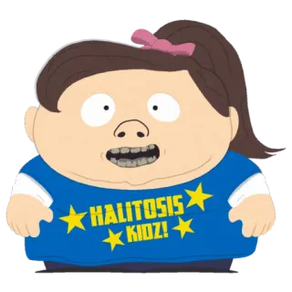 🤪 c9708878 HALITOSIS KIDZ! south park, kreskówka, halitoza telegram sticker