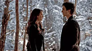 🎭 13c34c58 para, zima, las, drzewa, miłość, związki telegram sticker