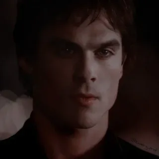 🎭 88cbcba8 Damon Salvatore The Vampire Diaries wampir, nadprzyrodzone, dramat, fantasy, dramat młodzieżowy telegram sticker