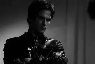 🎭 c9644150 Damon Salvatore The Vampire Diaries Wampir, Dramat, Nadprzyrodzone, Romans, Serial TV, Ian Somerhalder, Damon telegram sticker