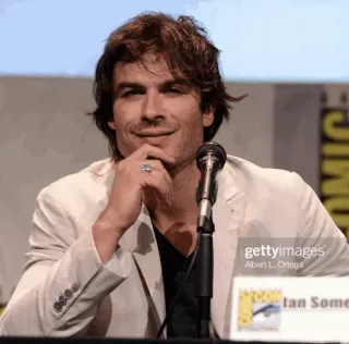 🙂 b0c1fe26 Ian Somer aktor, selebriti, potret, pria whatsapp sticker