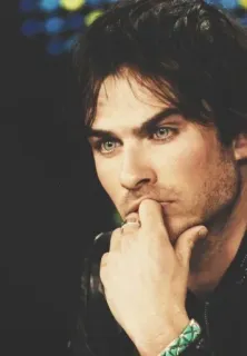 Damon Salvatore @FuckingSomerhalder telegram stickers