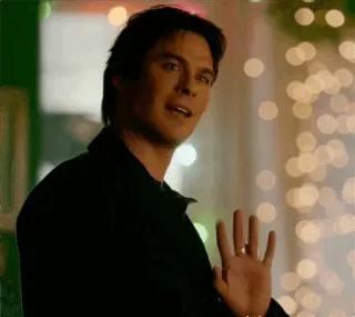 Damon Salvatore @FuckingSomerhalder telegram stickers