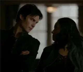 🖤 5a265445 Damon Salvatore The Vampire Diaries ma cà rồng, siêu nhiên, lãng mạn, chương trình TV, drama telegram sticker