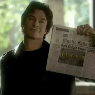 Damon Salvatore @FuckingSomerhalder telegram stickers
