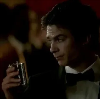 Damon Salvatore @FuckingSomerhalder telegram stickers