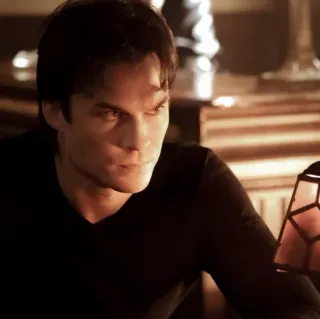 🩸 3d6af668 Damon Salvatore The Vampire Diaries Vampir, Serial TV, Supranatural, Drama, Aktor, Ian Somerhalder whatsapp sticker