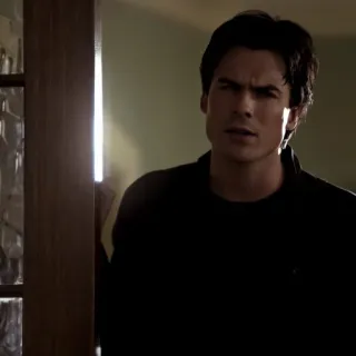 🩸 9c8fc6da Damon Salvatore The Vampire Diaries vampir, serial TV, supranatural, drama, Ian Somerhalder whatsapp sticker