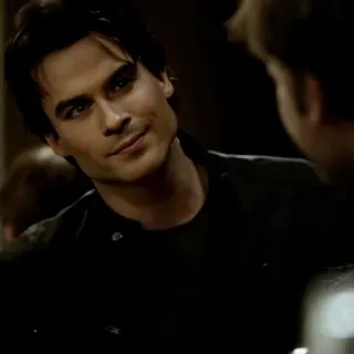 🩸 e4855a79 Damon Salvatore The Vampire Diaries Vampir, Ian Somerhalder, The Vampire Diaries, Acara TV, Supranatural, Drama, Aktor whatsapp sticker