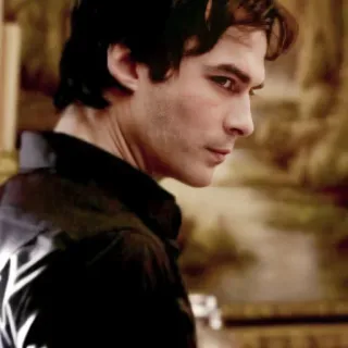 🩸 e90eb902 Damon Salvatore The Vampire Diaries Vampir, Ian Somerhalder, Acara TV, Drama, Supranatural, Karakter whatsapp sticker