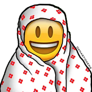 😃 35b72920 emoji, senyum, islam, pakaian, kerudung telegram sticker